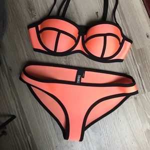 Triangl Bikini EUC neon orange XS